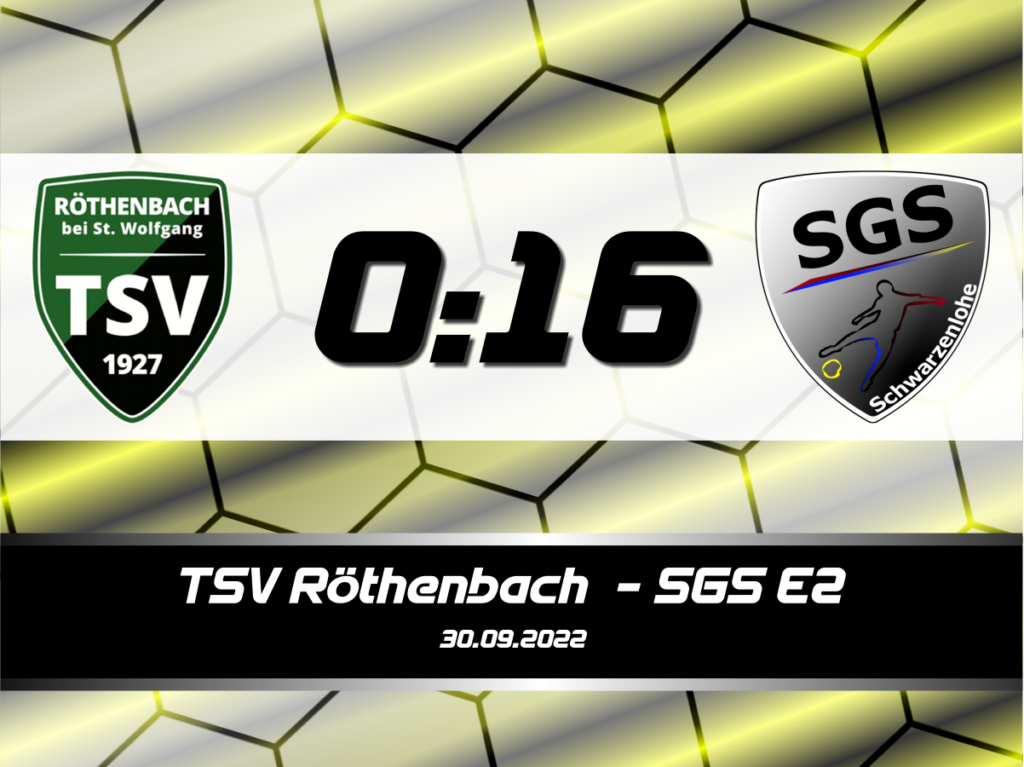 TSV Röthenbach – SGS E2